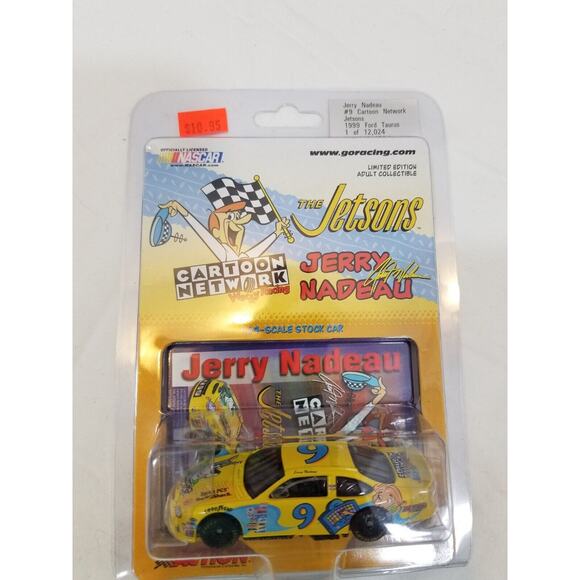 Action 1999 1/64 Jerry Nadeau #9 The Jetsons Cartoon Network Ford Taurus Collect - Picture 1 of 2